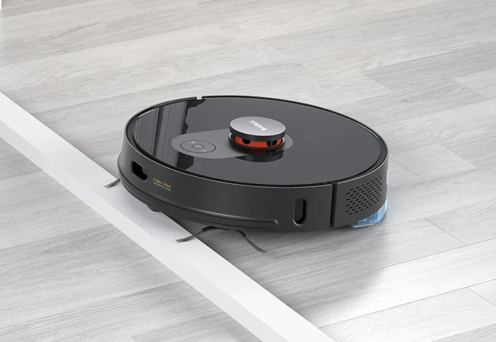 white robot vacuum cleaner